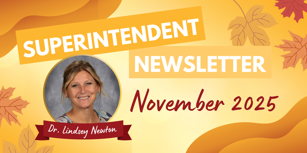 November Superintendent Newsletter