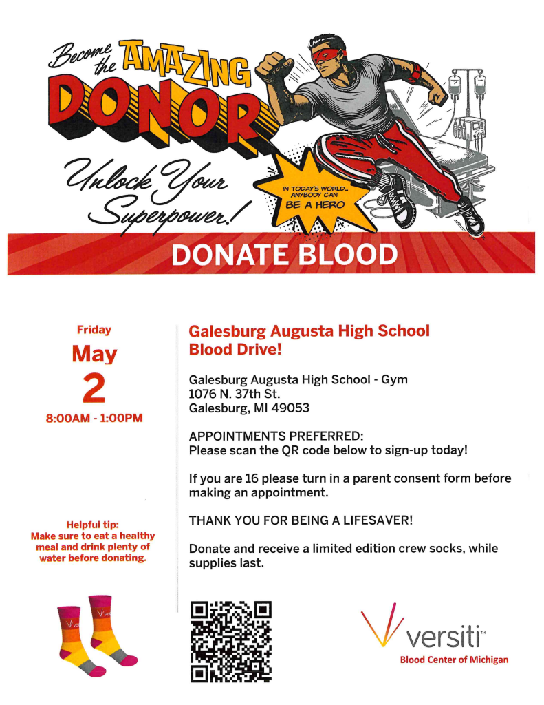 Blood Drive Flyer