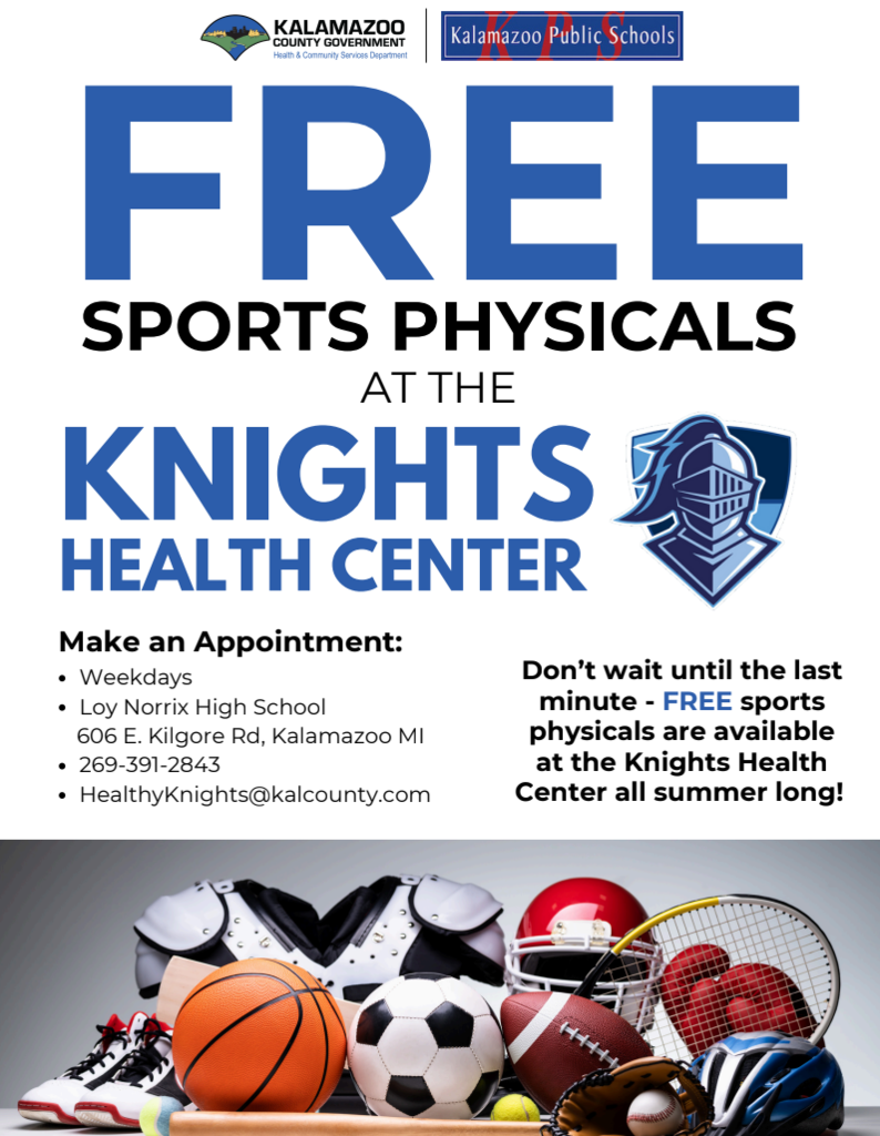 Loy Norrix FREE Sports Physicals