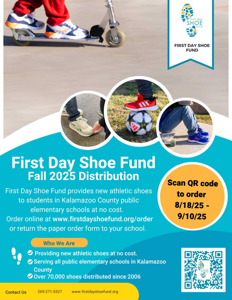 First Day Shoe Fund Poster