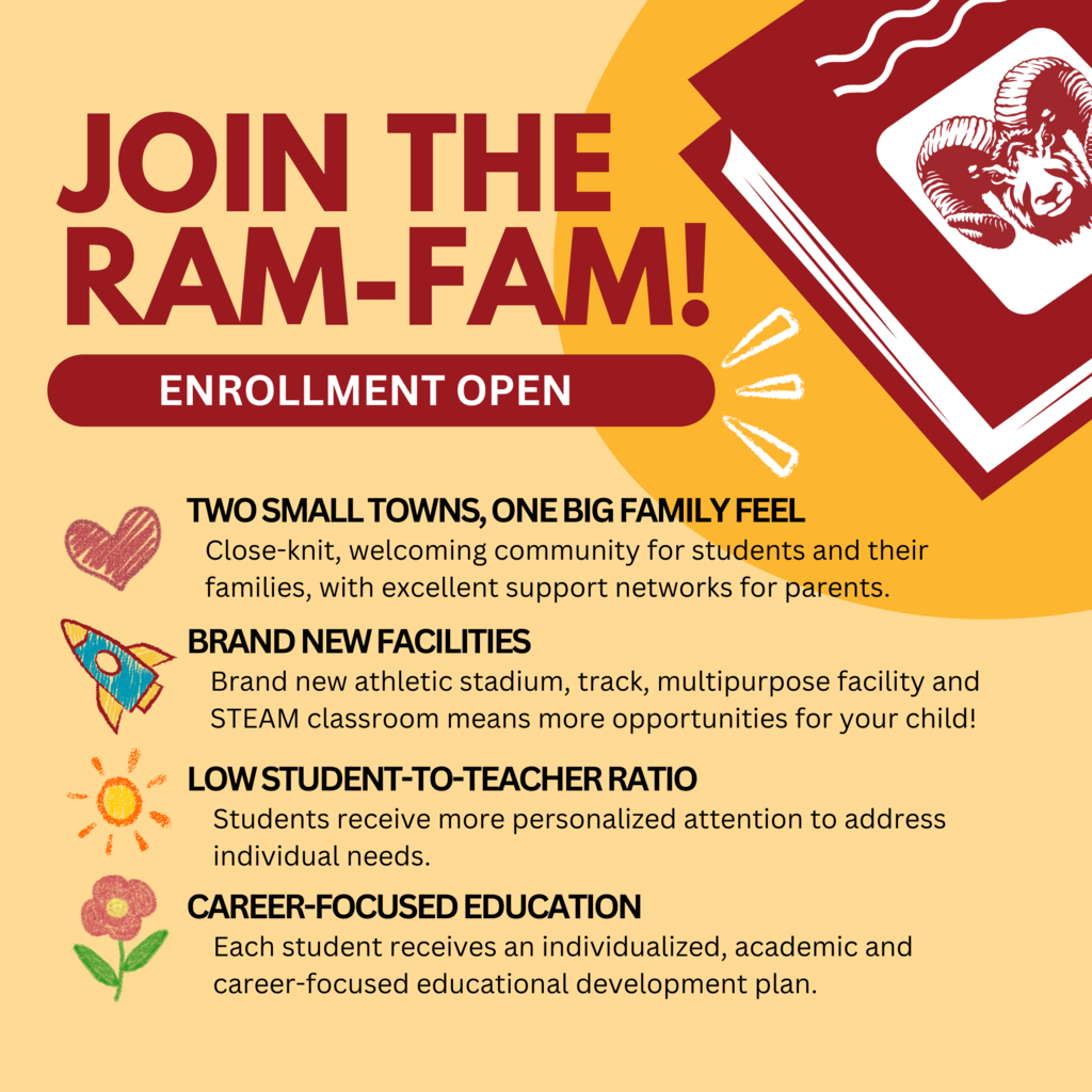 Join the Ram-Fam! - Enrollment Open Now