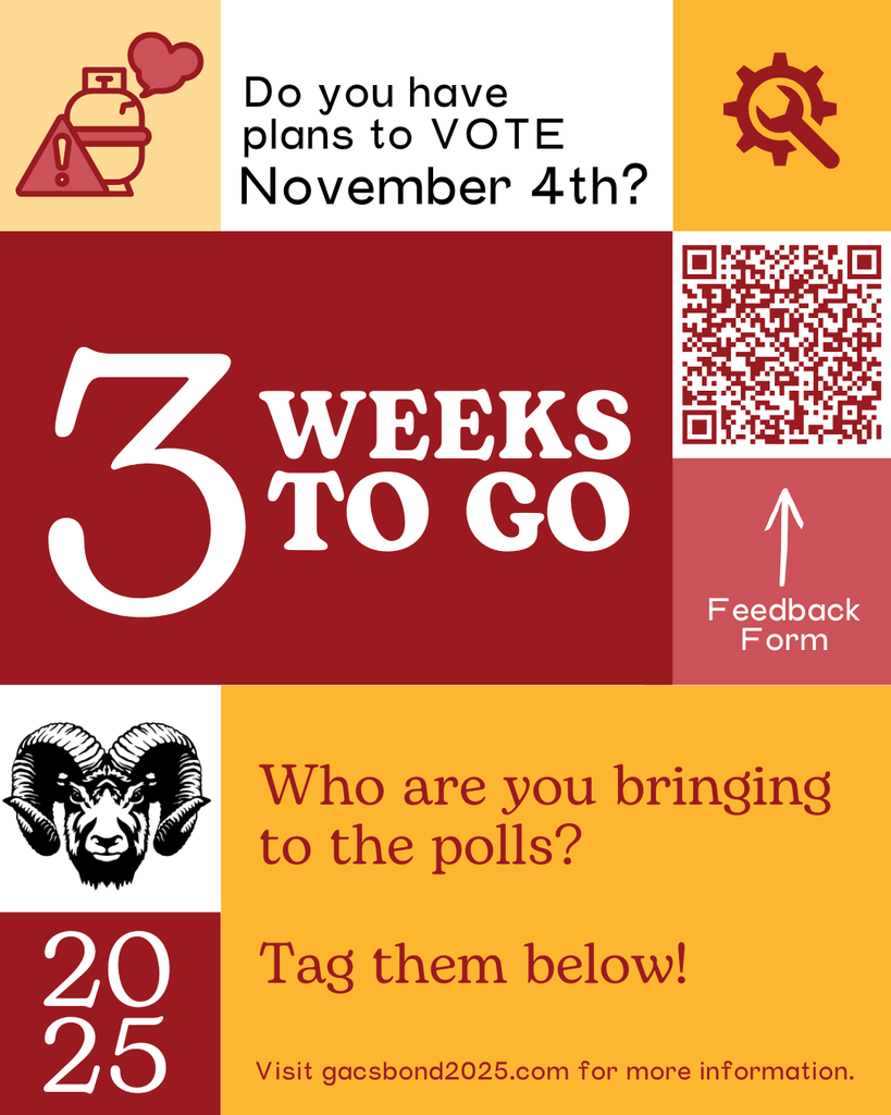 3 Weeks to Voting Day!