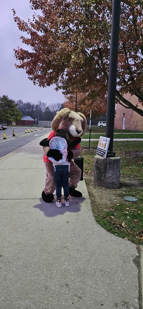 Rammy Hugging Student