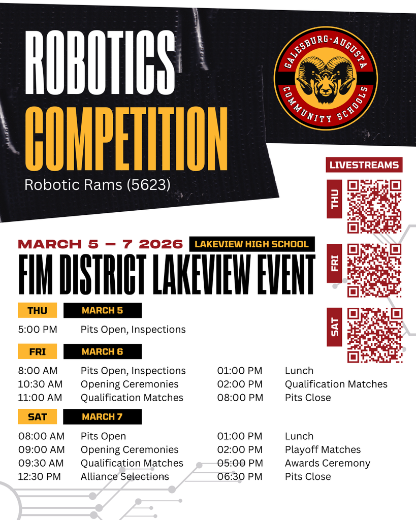 Robotics Competition Flyer