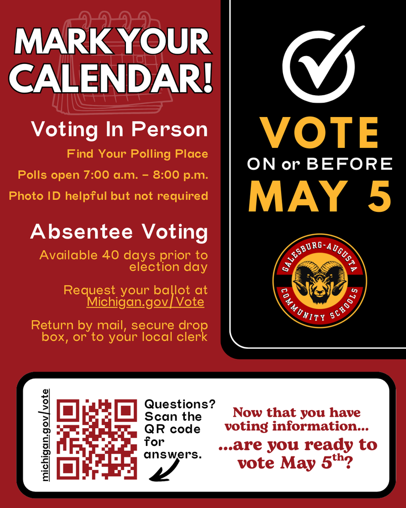Voter information flyer