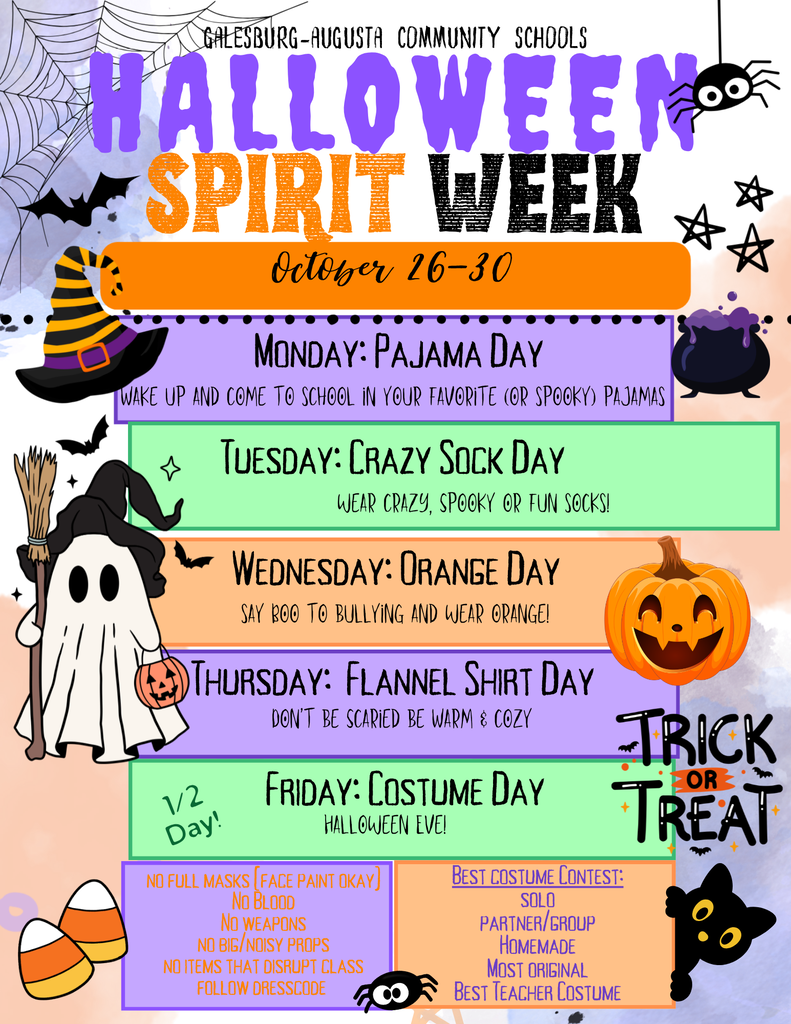 Halloween Spirit Week