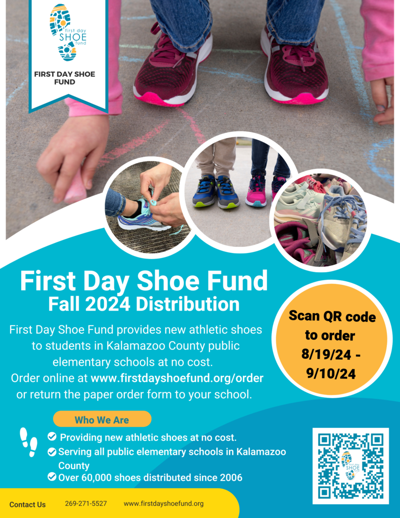 First Day Shoe Fund Poster