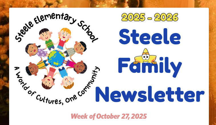 Steele Family Newsletter - October 27, 2025