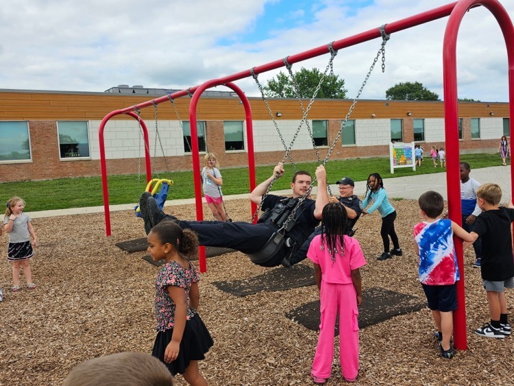 having fun at Steele
