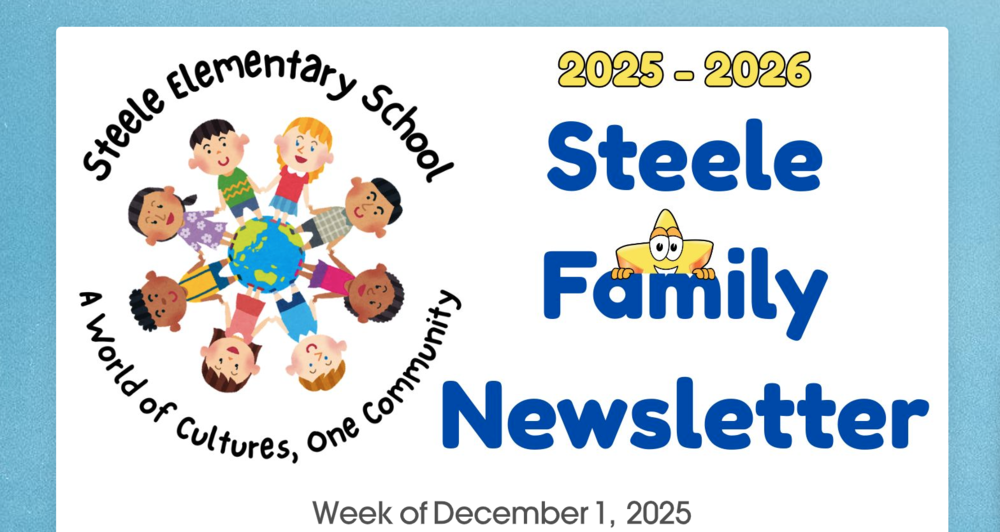 Steele Family Newsletter - Week of December 1, 2025