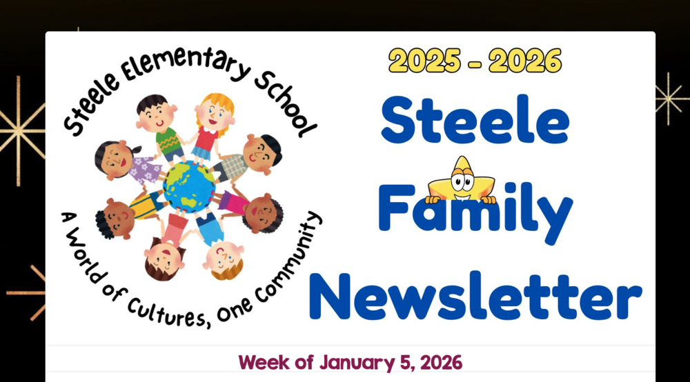 Steele Family Newsletter - Week of January 5, 2026