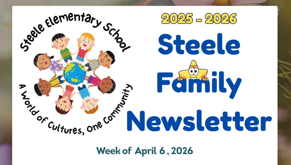 Steele Family Newsletter - Week of April 6, 2026