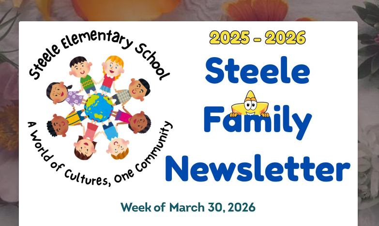 Steele Family Newsletter - March 30, 2026  