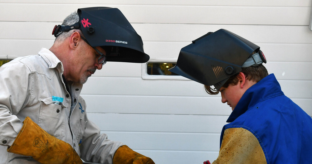 Student and Welding Instructor 