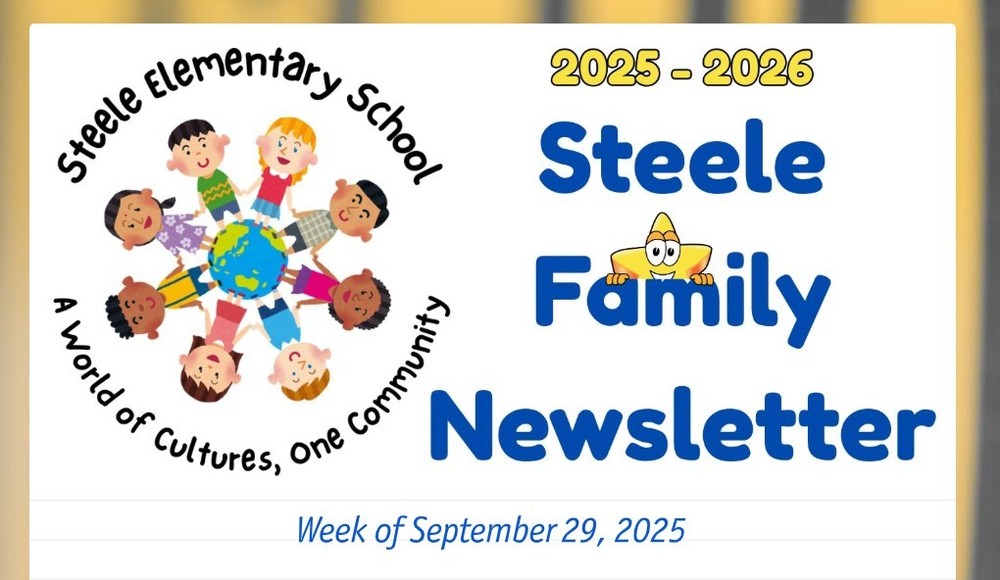 Steele Family Newsletter - Week of September 29, 2025
