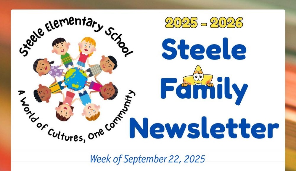 Steele Family Newsletter - Week of September 22, 2025