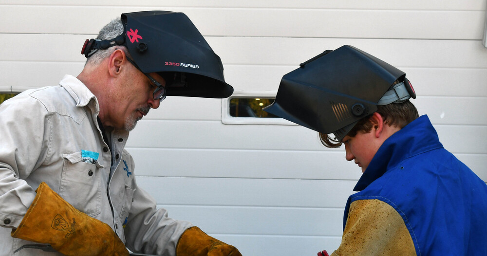 Student and Welding Instructor 
