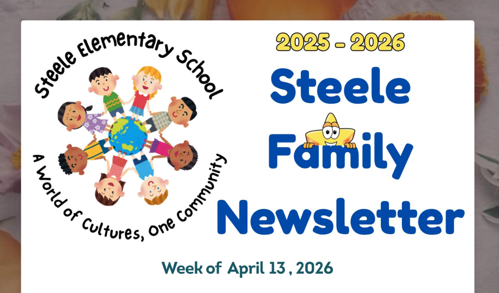 Steele Family Newsletter - Week of April 13, 2026