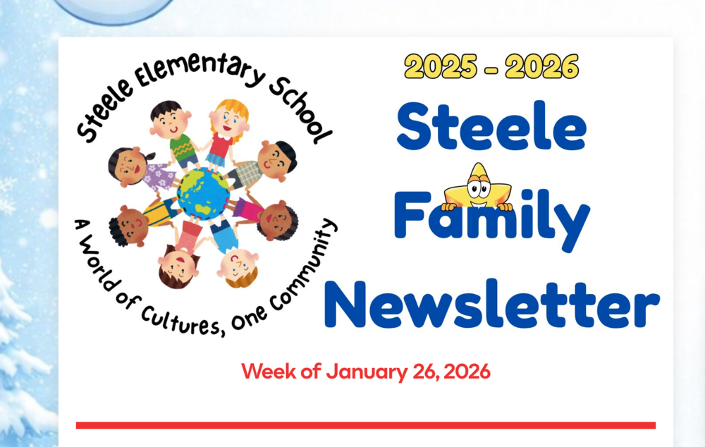 Steele Family Newsletter - Week of January 26, 2026