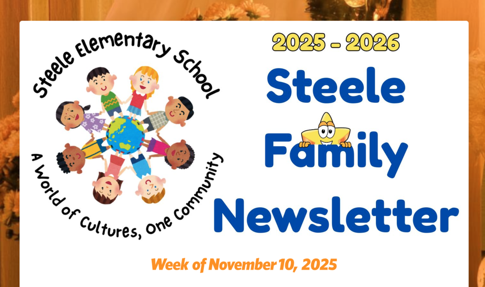 Steele Family Newsletter - Week of November 10, 2025