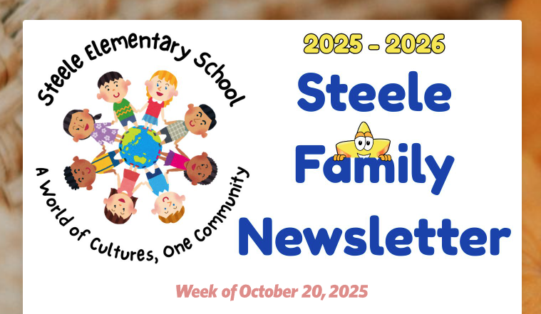 Steele Family Newsletter - Week of October 20, 2025
