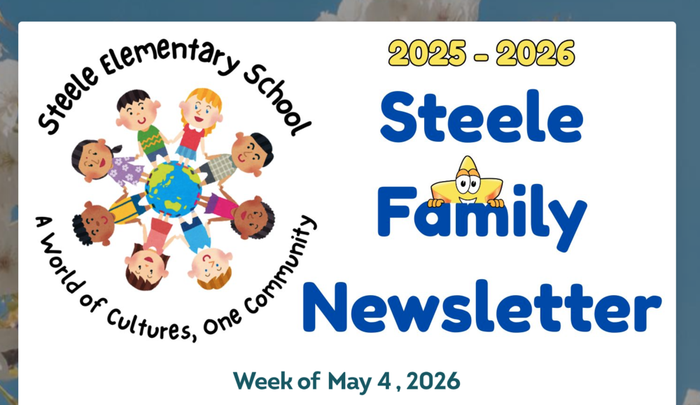 Steele Family Newsletter - Week of May 4, 2026
