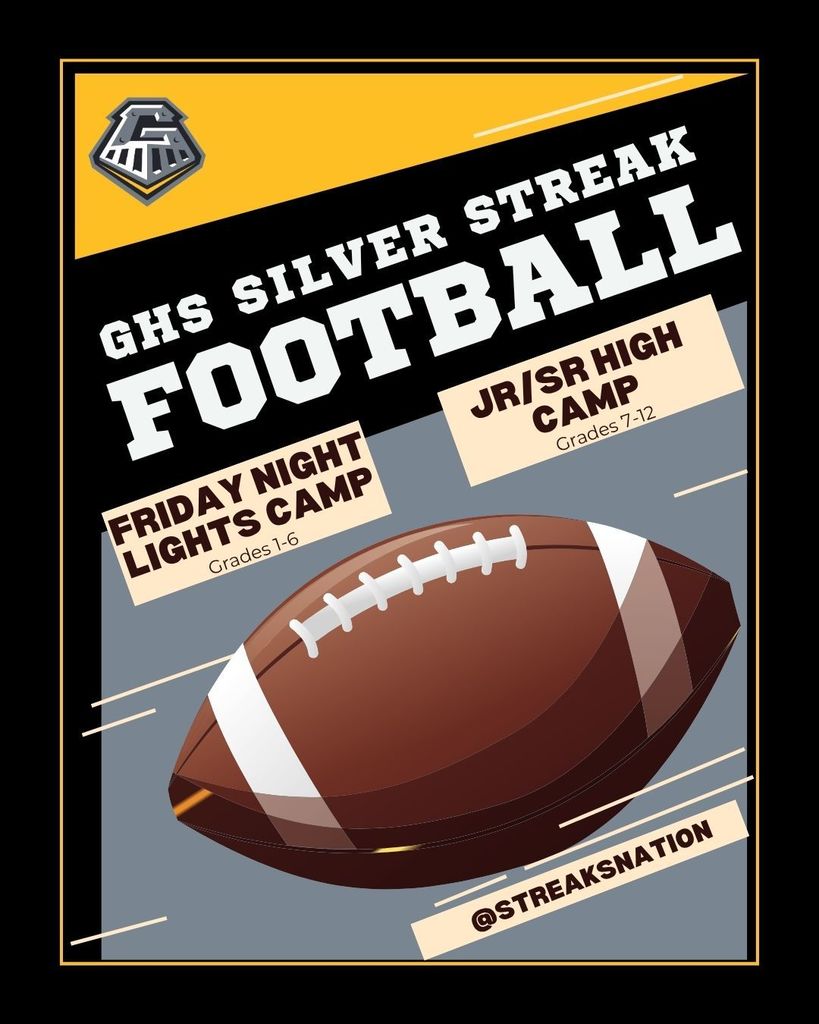 Football camp information