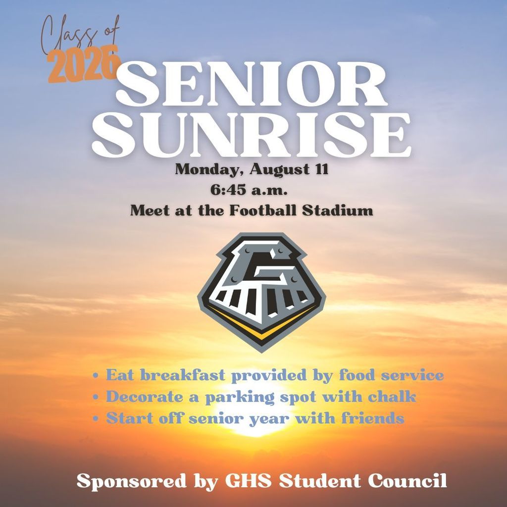 Class of 2026 Senior Sunrise
