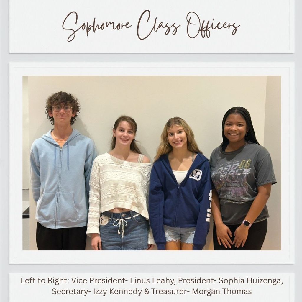 Sophomore Class Officers