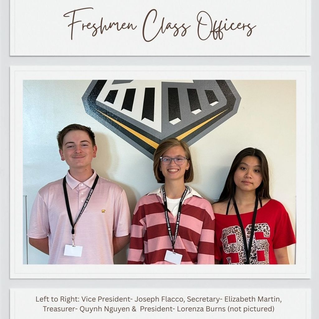 Freshmen Class Officers