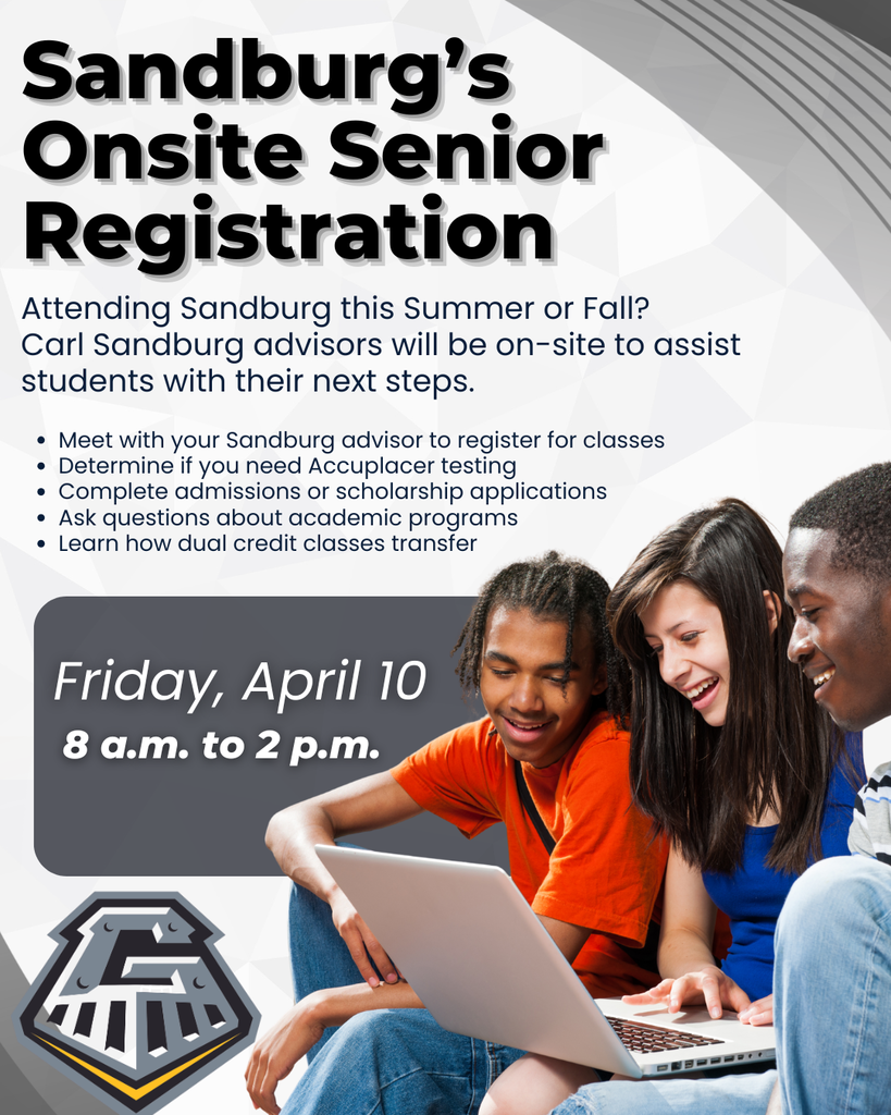 Sandburg On-Site Registration information