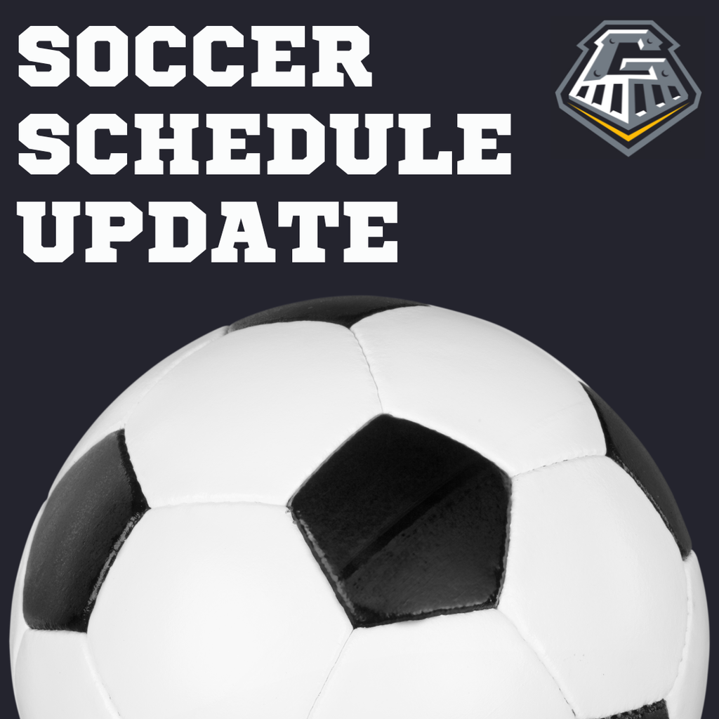 soccer schedule update 