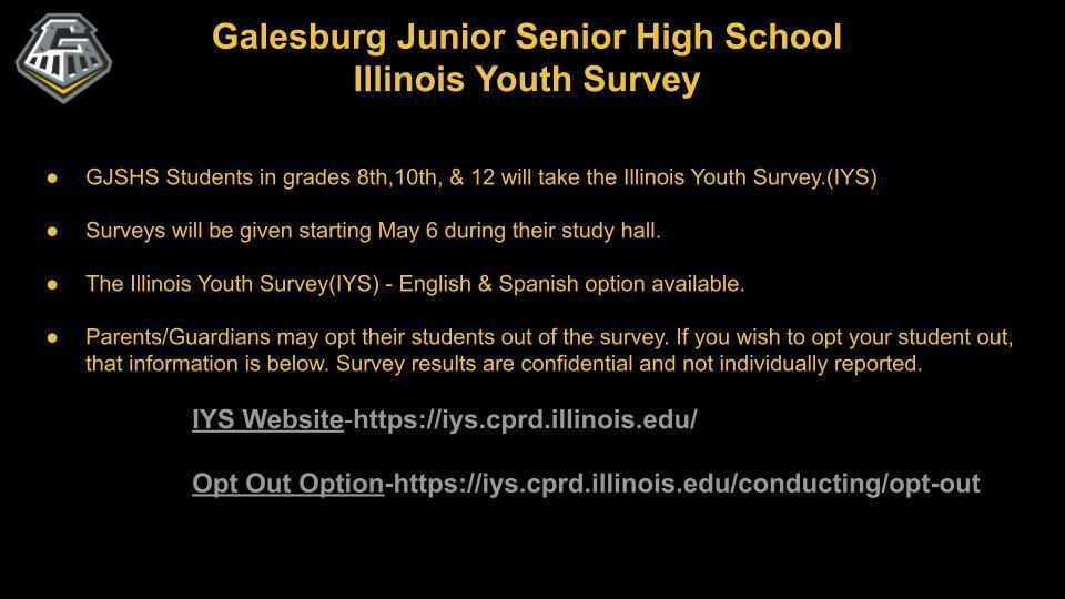 Illinois Youth Survey 