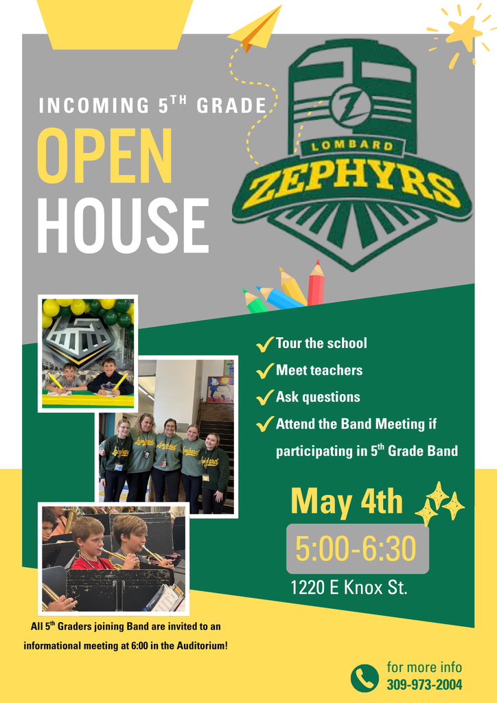 5th Grade Open House 
