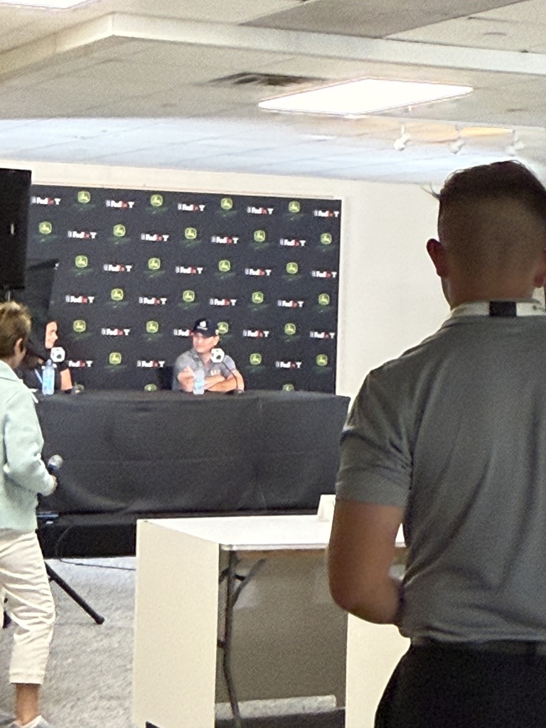 Speaker at the John Deere Classic 