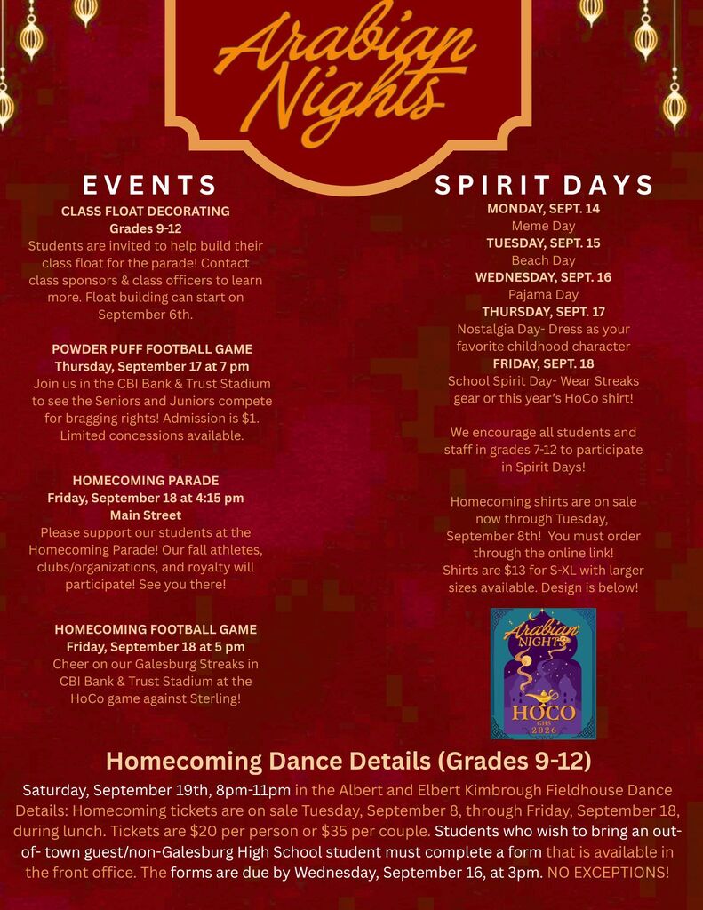 Homecoming Flyer