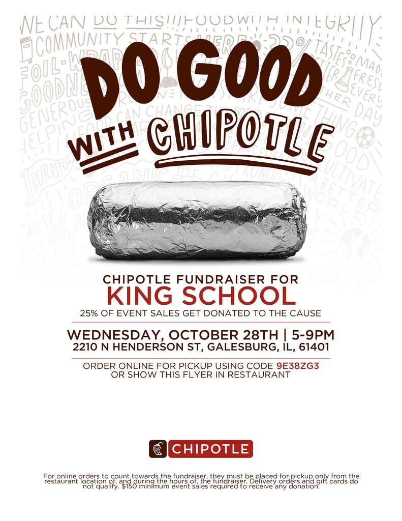 Chipotle Fundraiser