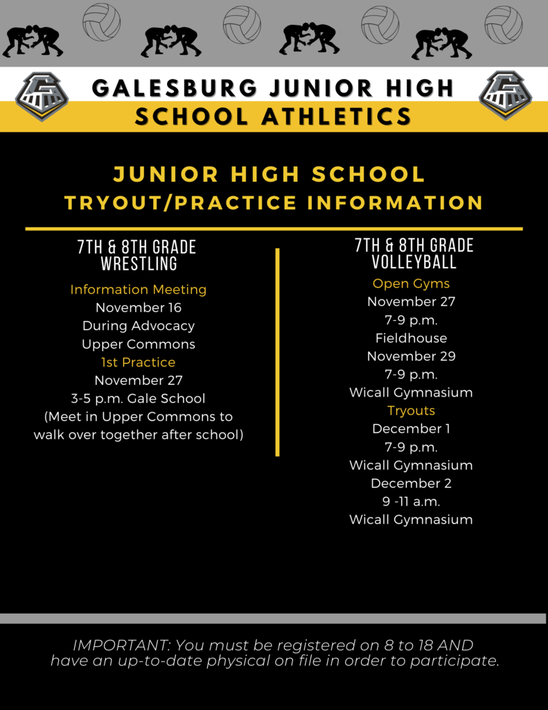Athletic Tryout Information