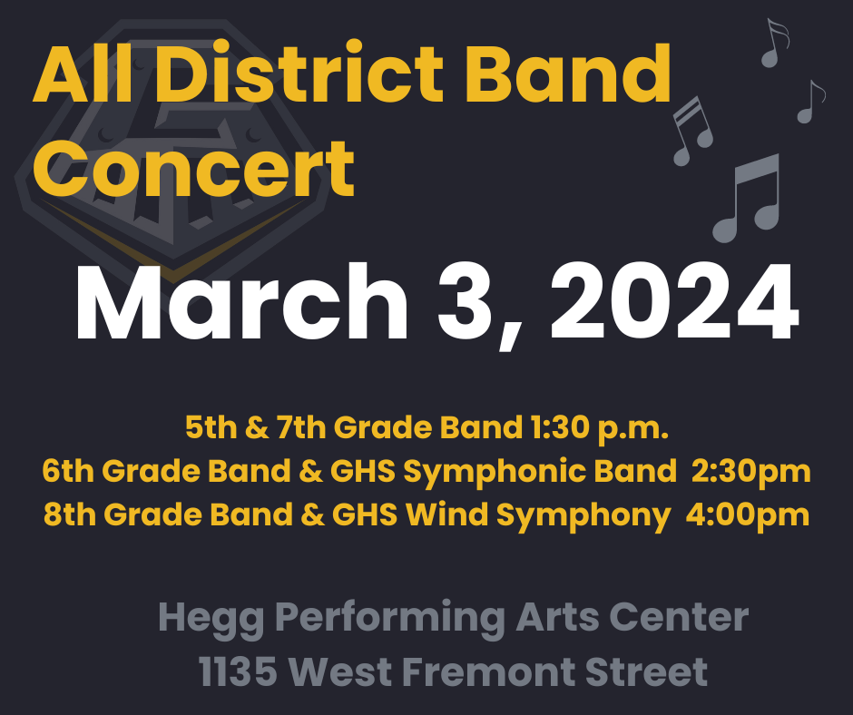 District All Band Concert 