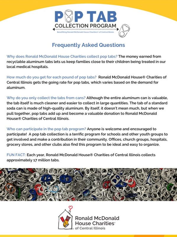 pop tab collection program