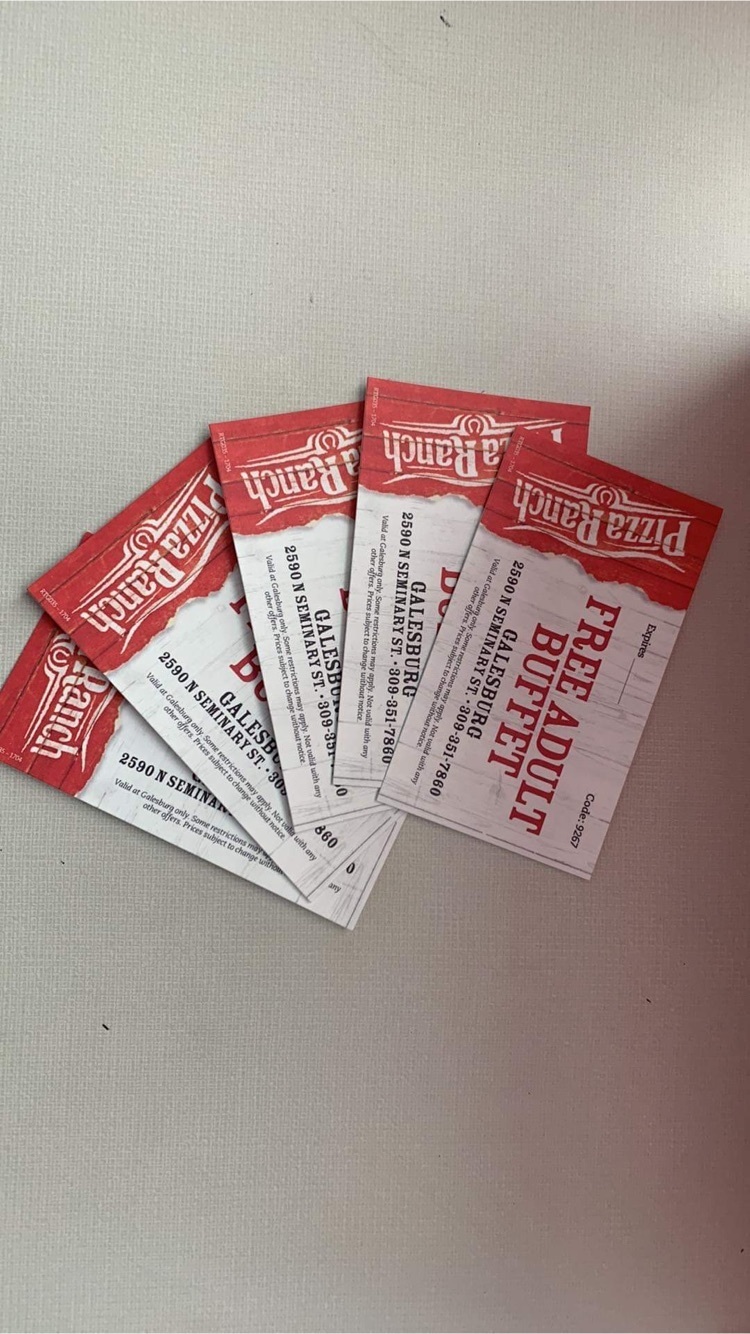 Silent Auction items at Bingo Night 2-2-23