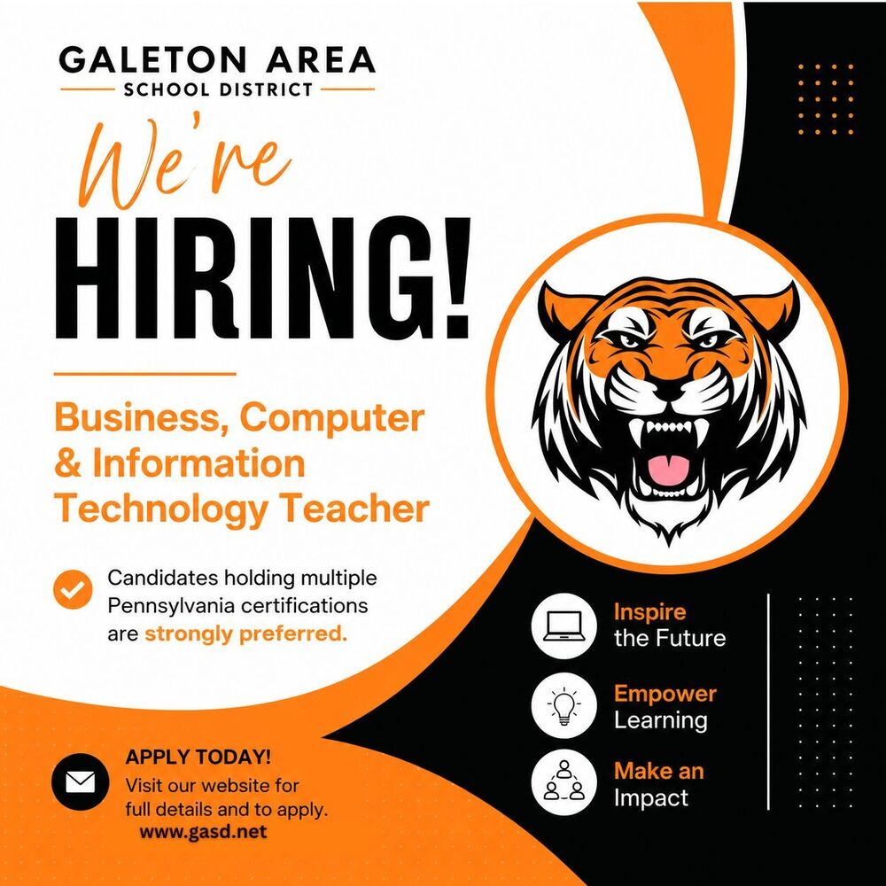 Business Teacher Vacancy