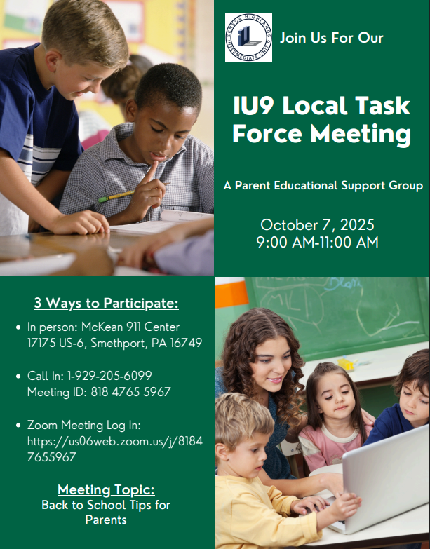 October IU9 Local Task Force