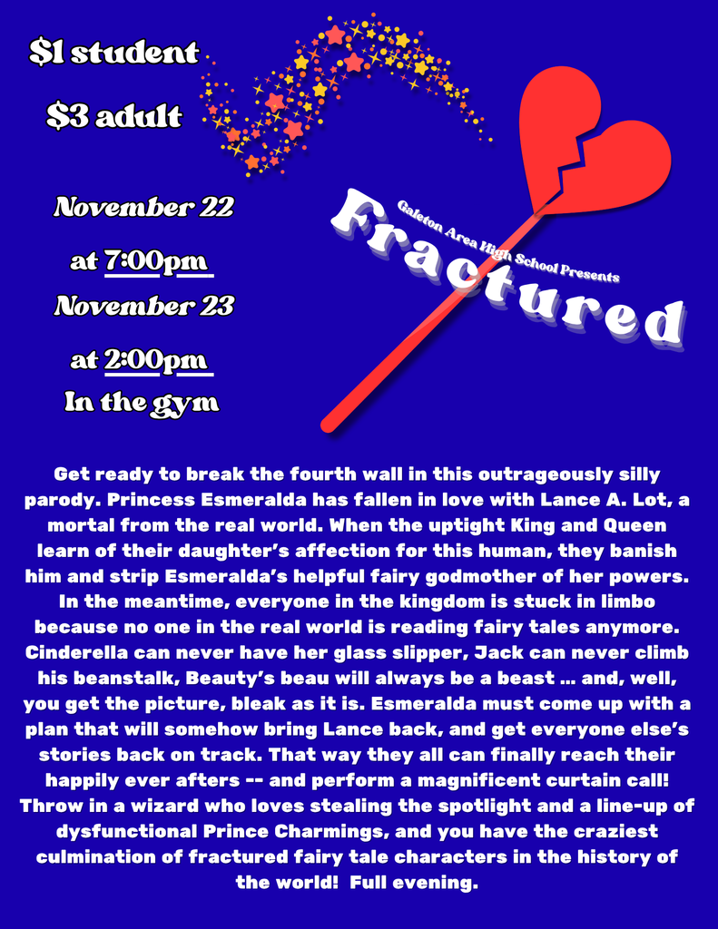 Come to the High School Play!