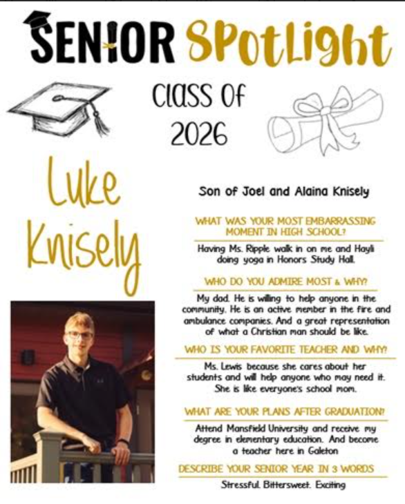 Luke Senior Spotlight
