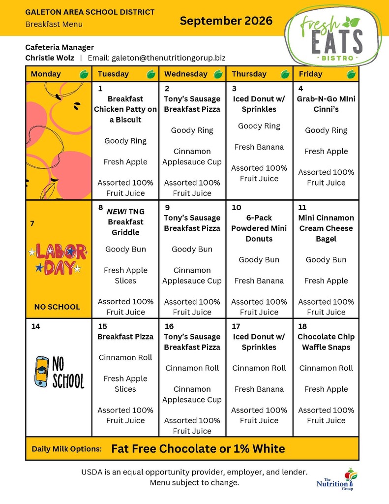 September Breakfast Menu Pg 1