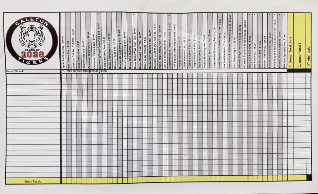 Order Form