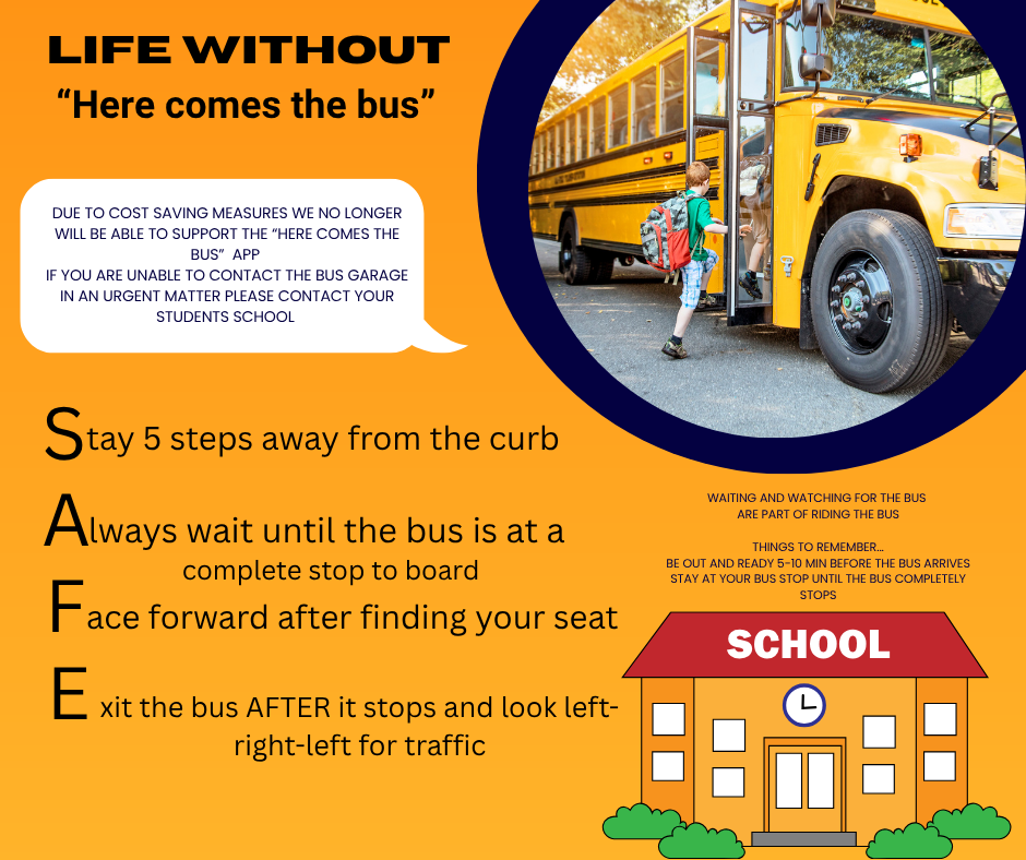 Life WITHOUT here comes the bus