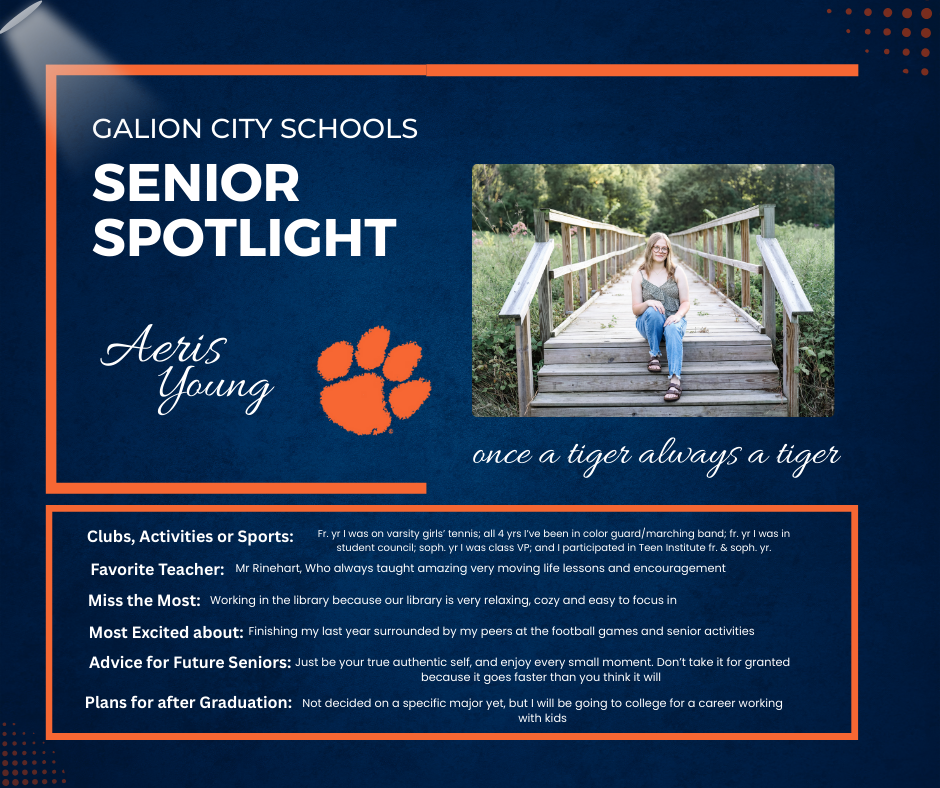 Senior Spotlight Young