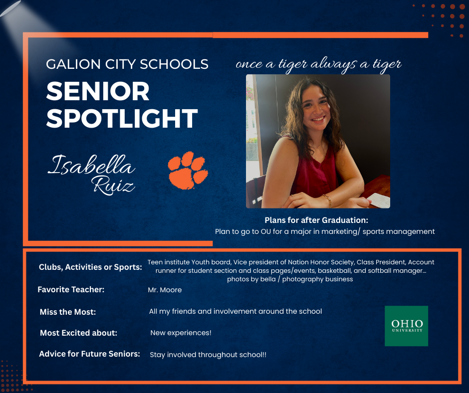 Senior Spotlight Ruiz